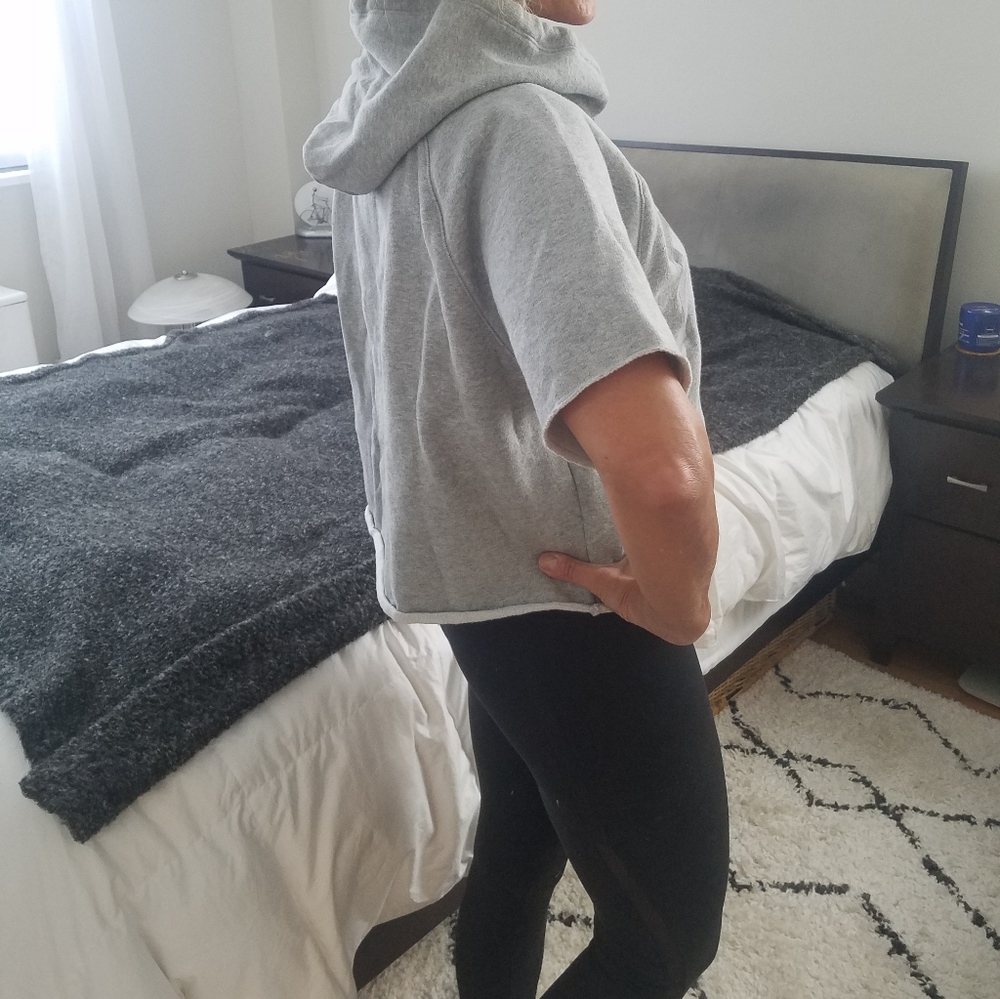 PINK grey hoodie - Picture 6 of 8